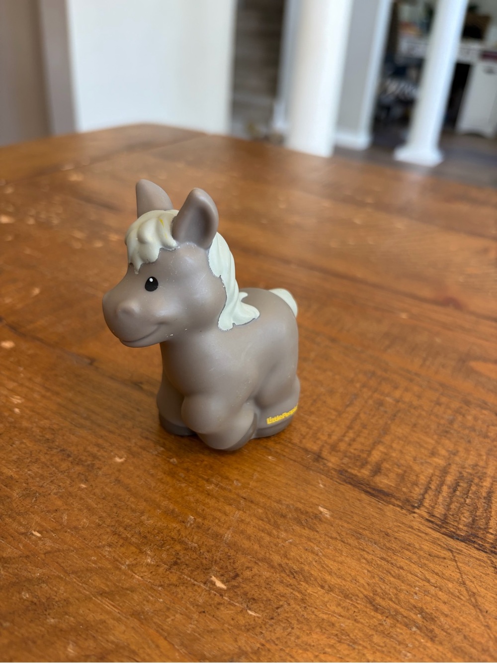 Fisher Price Little People grey donkey as is